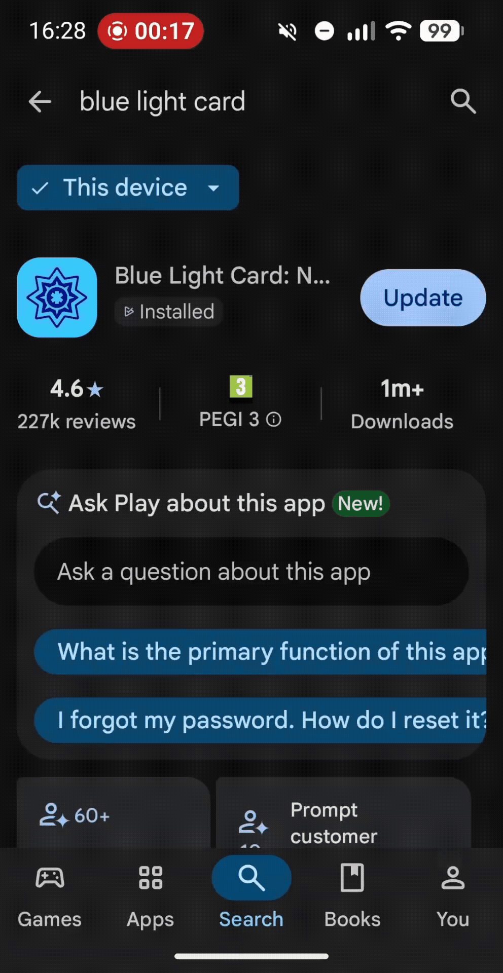 Update app